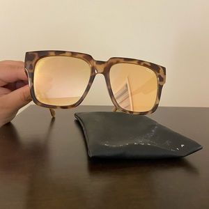 Quay oversized sunglasses for sale
